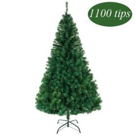 Alightup 7ft 1100 Branch Christmas Tree, Artificial Pine Tree Home Holiday Christmas Decorarion RT (Option: aspic)
